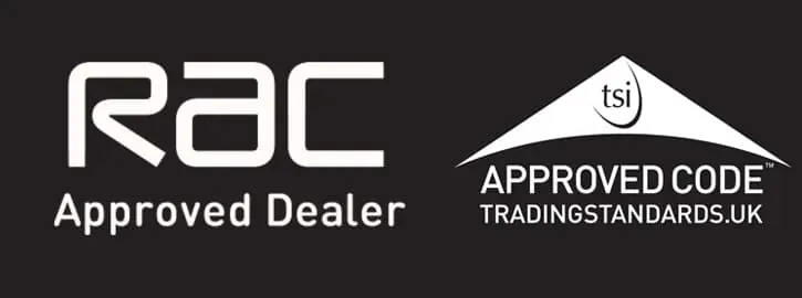We're proud to be an RAC Approved Dealer